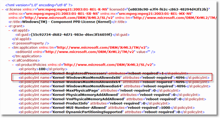 LicenseXML
