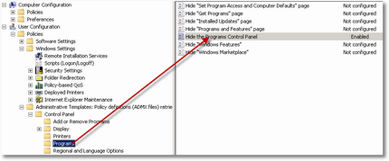 HidePrograms