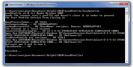 LoadProfileScreenShot