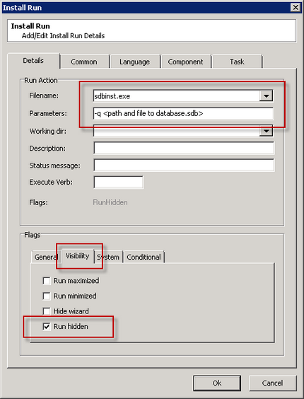 AddInstallRun