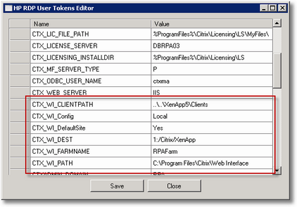 UserTokens